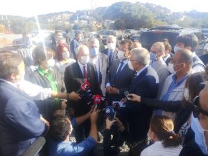CHP Genel Başkanı Kılıçdaroğlu Baltalimanı Biyolojik Su Arıtma Tesisi’nde incelemelerde bulundu