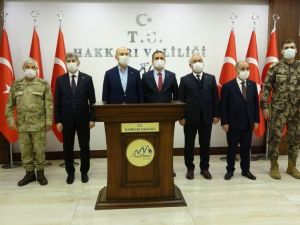 Bakan Soylu Hakkari’de