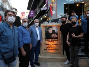 Aydın Boysan Sokağı’nın açılışı yapıldı