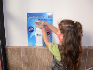 Kuşadası’ndaki tüm okullara dezenfekte üniteleri yerleştirildi