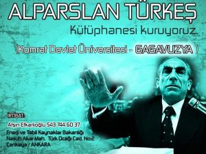 Gagavuzya’ya Alparslan Türkeş Kütüphanesi kuruluyor