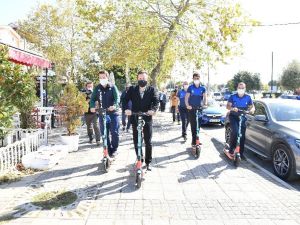 Kovid denetiminde elektrikli scooter dönemi