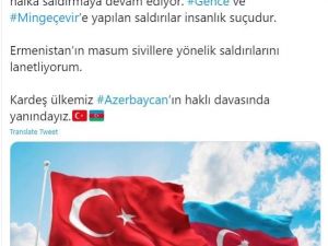 Başkan Çerçioğlu, Ermenistan’ı kınadı