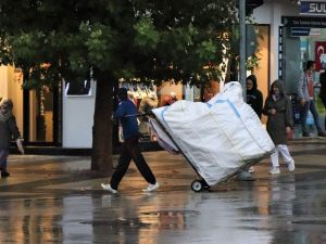 Denizli’de sağanak ve dolu yağışı etkili oldu