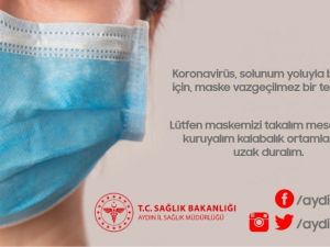 İl Sağlık Müdürlüğü’nden maske uyarısı