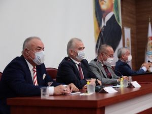 Vali Atik ve Başkan Zolan muhtarlar ile bir araya geldi