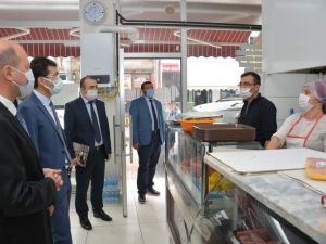 Şuhut’ta lokantalarda korona virüs denetimi