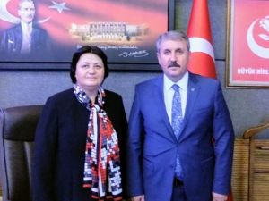 Dostluk Eşitlik Barış Partisi Onursal Başkanı Ahmet: "Siz bize cennet mekân Muhsin Yazıcıoğlu’nun emanetisiniz"