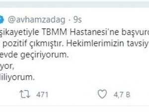 Hamza Dağ Covid-19’a yakalandı