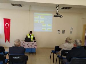 Aslanapa’da servis şoförlerine hijyen eğitimi