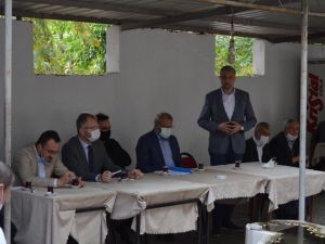AK Parti heyeti Gökçeler köyünde