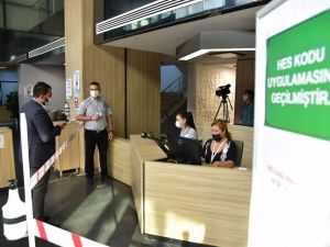 Büyükşehirde HES Kodu uygulaması başladı