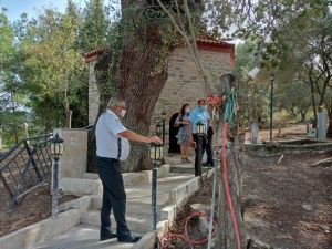 Kaymakam Soley, Aydın Bey Türbesi’ni ziyaret etti
