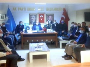 Erdek AK Parti’de görev dağılımı yapıldı