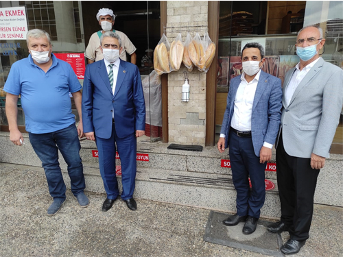 Aydın MHP’den askıda ekmek kampanyasına destek!