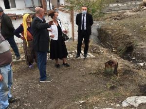 Büyükşehir ve MASKİ selzede vatandaşların yanında