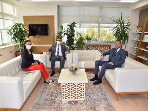 Genel Müdür Burak Aslay’dan SGK Müdürü Kurt’a ziyaret