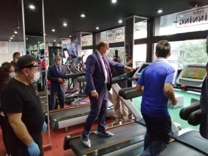 Başkent’te korona virüs denetimleri