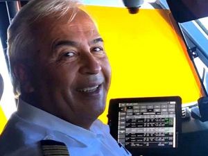 Emekli kaptan pilot korona virüse yenik düştü