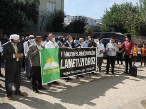 Hüda-Par Cizre teşkilatından Fransa’ya tepki