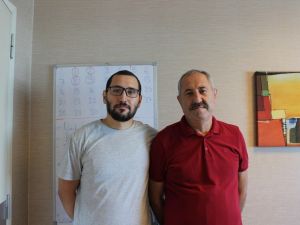 Doktor oğuldan, babasına hayat hediyesi