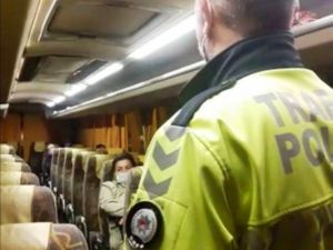 Nazilli’de toplu taşıma araçları denetlendi