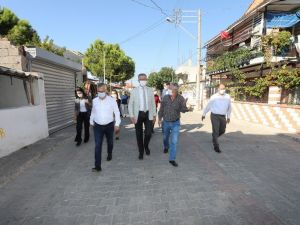 Başkan Arda ve ekibinden Sarnıç çıkarması