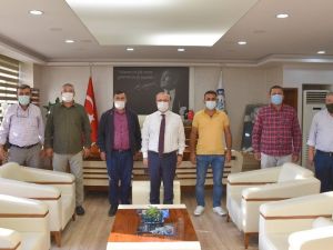Muhtarlardan Başkan Kayda’ya teşekkür ziyareti