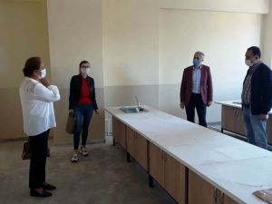 İl Milli Eğitim Müdürü Dikici Alaşehir’de incelemelerde bulundu