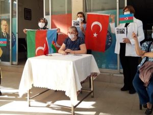Nazilli’nin ilk kadın derneğinden Azerbaycan’a destek