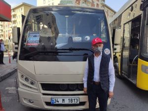 Başkan Atila Aydıner’den tebdili kıyafetle minibüslerde pandemi denetimi
