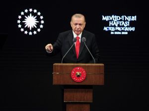 Cumhurbaşkanı Erdoğan, Fransız mallarına boykot çağrısı yaptı