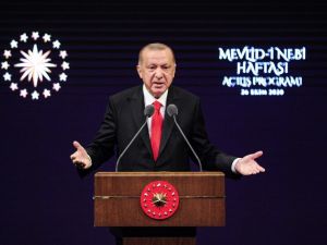 Cumhurbaşkanı Erdoğan:"Şartlar ne olursa olsun mazlumun yanında olmak zorundayız"