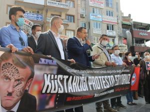 Macron’a Manisa’dan sert tepki