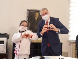 Rekortmen özel sporcu İrem Öztekin, Egeli oldu