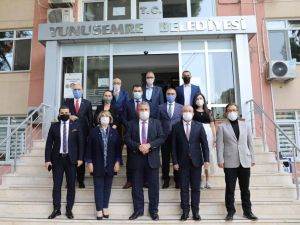 Başkan Çerçi Türkiye Kent Konseyleri Birliği’ni ağırladı