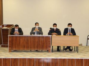 Kaymakam Soyu’dan muhtarlar ile Korana virüs toplantısı
