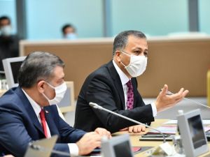 11’inci İl Filyasyon Çalışmaları Takip Kurulu Toplantısı Sağlık Bakanı Fahrettin Koca başkanlığında gerçekleşiyor