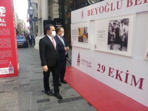 İstiklal Caddesi’nde 29 Ekim Cumhuriyet Bayramı’na özel sergi