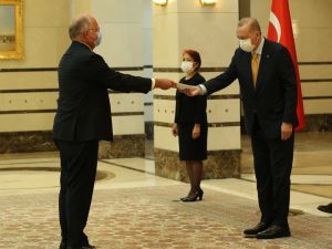 Cumhurbaşkanı Erdoğan, Belçika Büyükelçisini kabul etti
