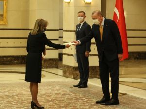 Cumhurbaşkanı Erdoğan, Panama Büyükelçisini kabul etti