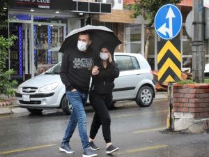Aydın’da beklenen yağış başladı