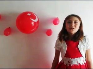 Uzaktan eğitim öğrencilerinin 29 Cumhuriyet Bayramı kutlaması