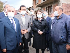 Tarım ve Orman Bakan Yardımcısı, Bolu’daki afetzedeleri ziyaret etti