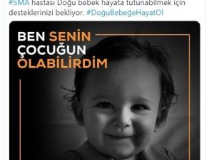 Başkan Çerçioğlu, SMA hastası Doğu bebeğe destek istedi