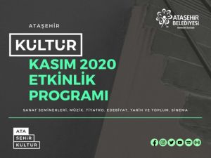 Kasım’da kültür-sanat aşkı başkadır