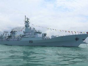 Pakistan firkateyni PNS Zulfiqar, Aksaz Deniz Üssü’nde