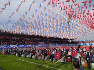 Van’da Cumhurbaşkanı Erdoğan heyecanı
