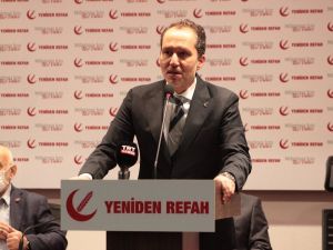 Yeniden Refah Partisi Genel Başkanı Erbakan: “Milletimizin başı sağ olsun”