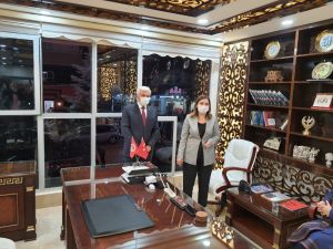 MHP İstanbul Milletvekili Erdem, Mardin İl Başkanlığını ziyaret etti